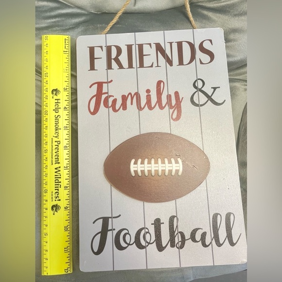Friends Family & Football Wall Decor - Picture 3 of 4